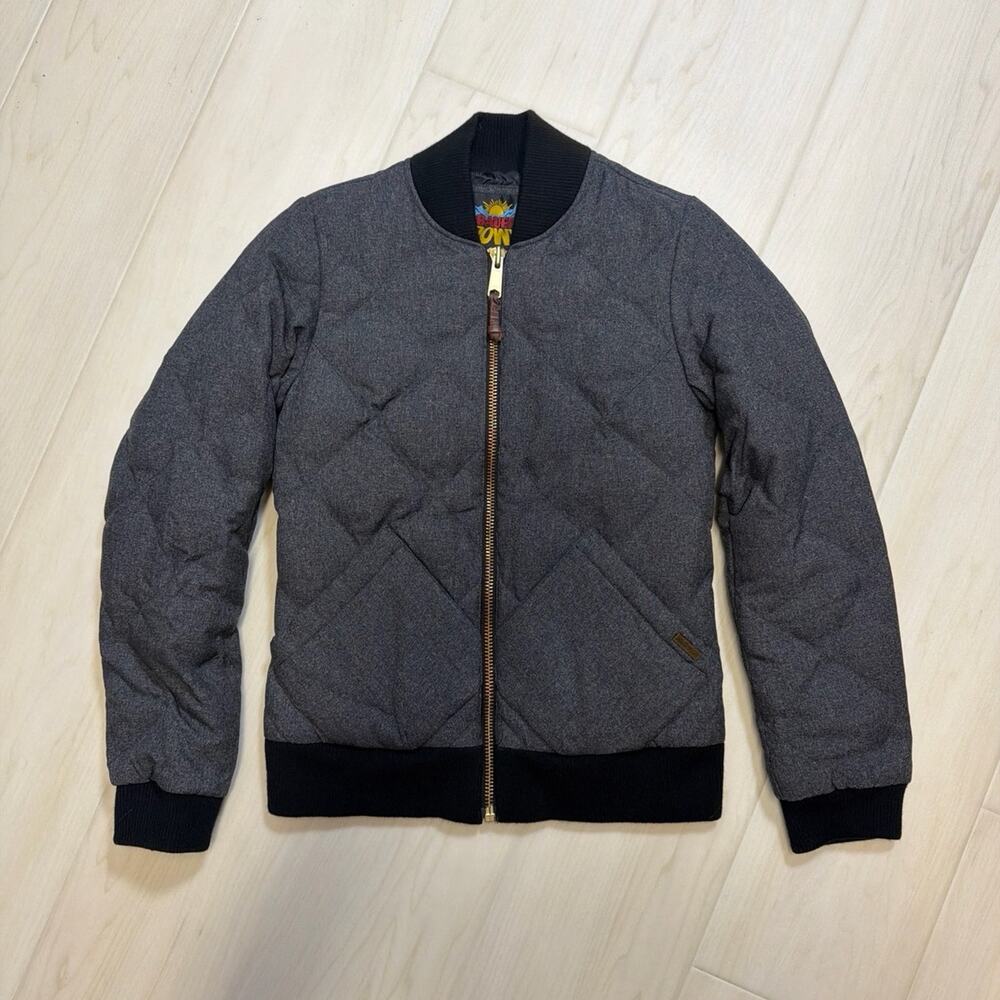 Eddie Bauer 1937 Skyliner Model Quilted Down Alternative Bomber Jacket